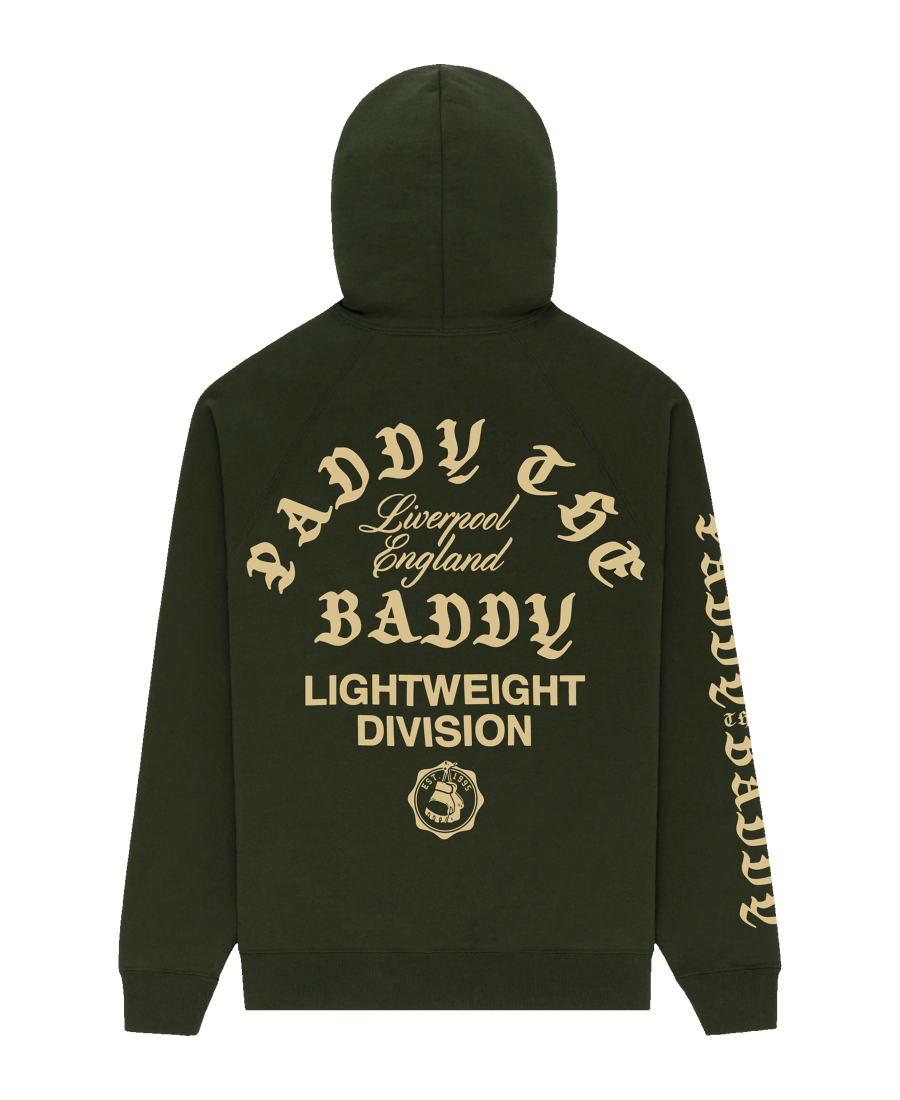 Paddy The Baddy Dark Green Hoodie